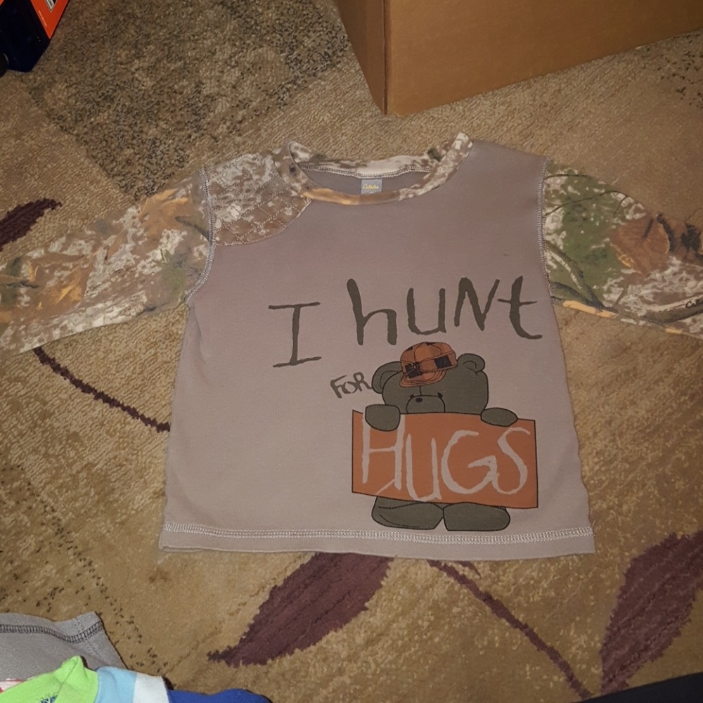 Camo bear shirt